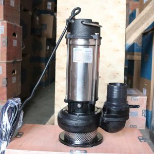 Máy bơm chìm lưu lượng 1 pha giá rẻ Maro QDX40-9-1.5, 2hp, 54 khối