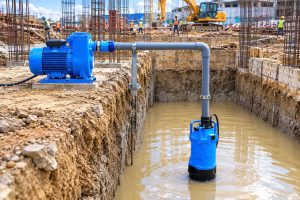 Các loại máy bơm hút nước hố móng xây dựng
