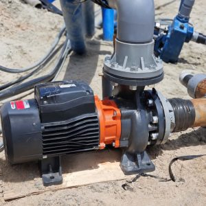 Máy bơm lưu lượng lớn Lepono AC400BF4, 5.5hp, 3 pha, 132 khối