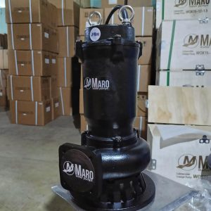 Bơm chìm nước thải công nghiệp gang đúc giá rẻ 7.5hp Maro WQK36-22-5.5