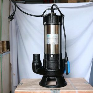 Bơm chìm hút bùn inox có phao tự động giá rẻ 3hp Maro MRm2200F ống 90