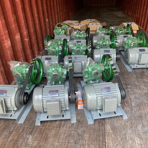 Bơm bánh răng đầu gang chuyên bơm dầu mỡ ống 27 NTP A06CU1-020